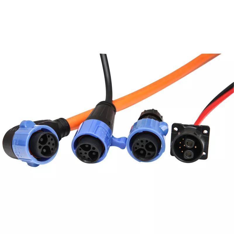Straight head E-Motorcycle Connector