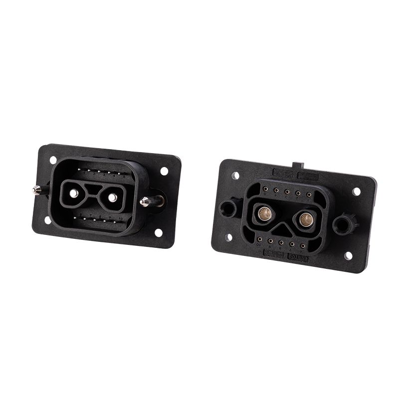 2+10Pin Stacked Energy Storage Plug and Socket